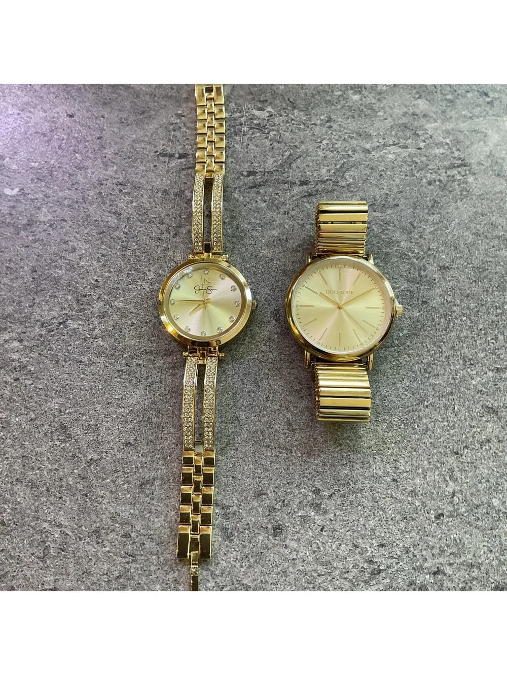 Beautiful Pair Of Vintage Womens Watch Both Watches Run Great In Nice Shape B-D